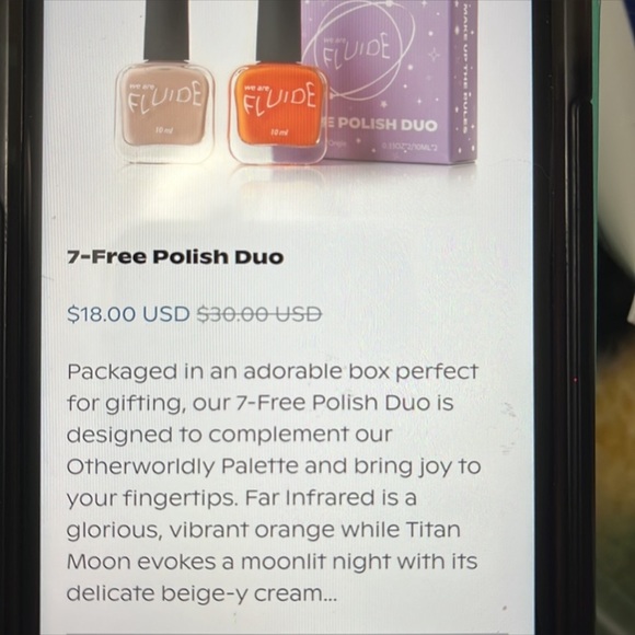 7-Free Polish Duo 2 polishes one of each color. New in box never used - Picture 5 of 8